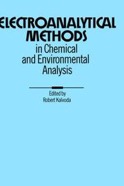 Cover of: Electroanalytical methods in chemical and environmental analysis