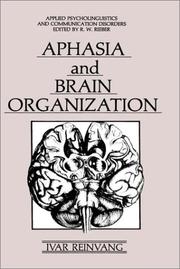 Cover of: Aphasia and brain organization