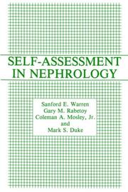 Cover of: Self-assessment in nephrology