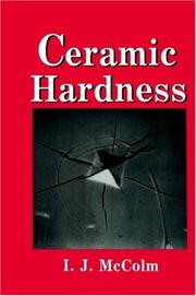 Cover of: Ceramic hardness