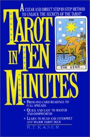 Cover of: Tarot in ten minutes