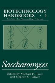 Cover of: Saccharomyces by edited by Michael F. Tuite and Stephen G. Oliver.