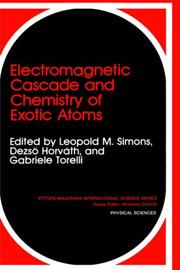 Electromagnetic cascade and chemistry of exotic atoms by International School of Physics of Exotic Atoms (5th 1989 Erice, Italy)