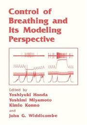 Cover of: Control of Breathing and its Modeling Perspective