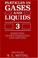 Cover of: Particles in Gases and Liquids 3: Detection, Characterization, and Control (Symposium on Particles in Gases and Liquids: Detection, Characterization, and Control//Particles in Gases and Liquids)