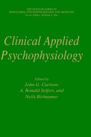 Cover of: Clinical applied psychophysiology
