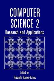 Cover of: Computer science 2: research and applications