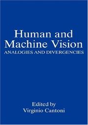 Cover of: Human and machine vision by edited by Virginio Cantoni.