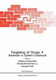 Cover of: Targeting of Drugs 4 Advances in System Constructs (Nato Science Series: A:)