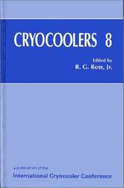 Cover of: Cryocoolers 8