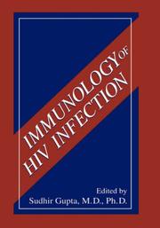 Cover of: Immunology of HIV infection