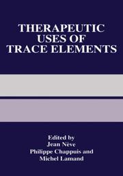 Cover of: Therapeutic uses of trace elements