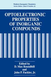 Cover of: Optoelectronic properties of inorganic compounds