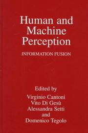 Cover of: Human and machine perception | 