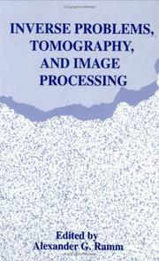 Cover of: Inverse problems, tomography, and image processing