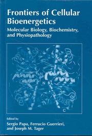 Cover of: Frontiers of Cellular Bioenergetics by S. Papa, Ferruccio Guerrieri