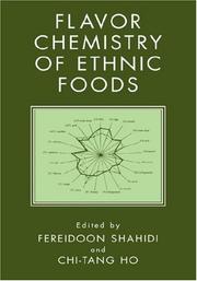 Cover of: Flavor and Chemistry of Ethnic Foods