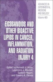 Cover of: Eicosanoids and Other Bioactive Lipids in Cancer, Inflammation, and Radiation Injury 4 (Advances in Experimental Medicine and Biology) | 
