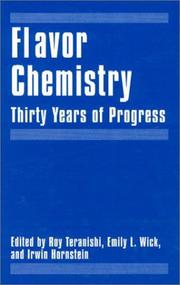 Cover of: Flavor chemistry: thirty years of progress