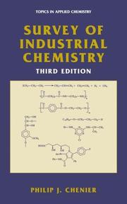 Cover of: Survey of industrial chemistry by Philip J. Chenier