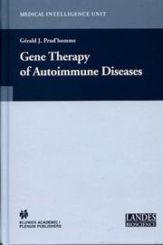 Gene Therapy of Autoimmune Disease by Gerald J Prud'homme