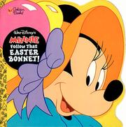 Cover of: Walt Disney's Minnie follow that Easter bonnet!
