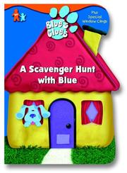 Cover of: A Scavenger Hunt with Blue (Window Cling Book) by Golden Books