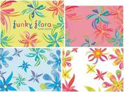 Cover of: Funky Flora Small Note Cards | Jane Archer