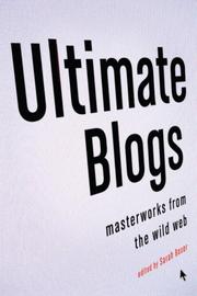 Cover of: Ultimate Blogs by Sarah Boxer