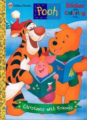 Cover of: Pooh Christmas With Friends: Sticker and Coloring Fun