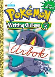 Cover of: Pokemon Cursive Challenge Grade 3 with EZ Peel Stickers by Golden Books