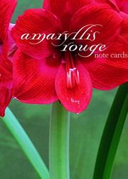 Cover of: Amaryllis Rouge Note Cards