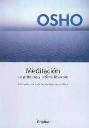 Cover of: Meditacion
