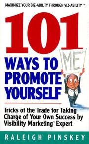 Cover of: 101 ways to promote yourself by Raleigh Pinskey
