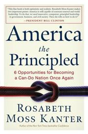 America the Principled by Rosabeth Moss Kanter