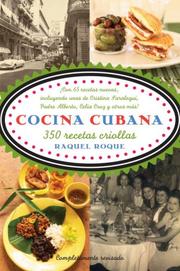 Cover of: Cocina cubana: 350 recetas criollas (Vintage Espanol)
