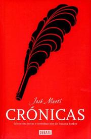Cover of: Cronicas