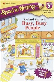 Cover of: Richard Scarry's Busy, Busy People (Road to Writing) by Jean Little