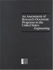 Cover of: An Assessment of Research-Doctorate Programs in the United States by Committee on an Assessment of Quality-Related Characteristics of Research-Doctorate Programs in the United States