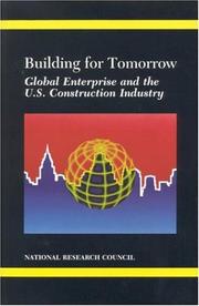 Cover of: Building for Tomorrow: Global Enterprise and the U.S. Construction Industry