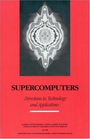 Cover of: Supercomputers by Academy Industry Program ... [et al].