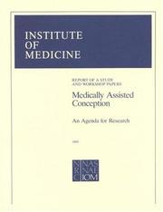 Cover of: Medically Assisted Conception: An Agenda for Research