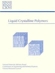 Cover of: Liquid Crystalline Polymers