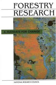 Cover of: Forestry Research : A Mandate for Change