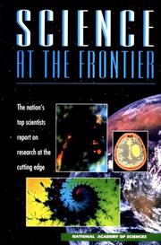 Cover of: Science at the Frontier by Addison Greenwood for the National Academy of Sciences