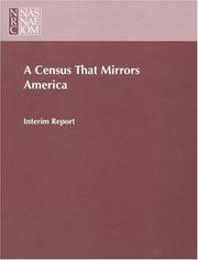 Cover of: census that mirrors America: interim report