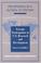 Cover of: Foreign Participation in U.S. Research and Development: Asset or Liability? (<i>Prospering in a Global Economy:</i> A Series)