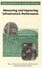 Cover of: Measuring and improving infrastructure performance