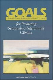Cover of: GOALS: Global Ocean-Atmosphere-Land System for Predicting Seasonal-to-Interannual Climate: A Program for Observation, Modeling, and Analysis