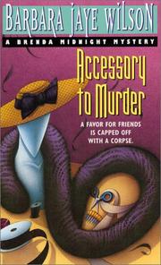 Cover of: Accessory to Murder: A Brenda Midnight Mystery (Brenda Midnight Mysteries)